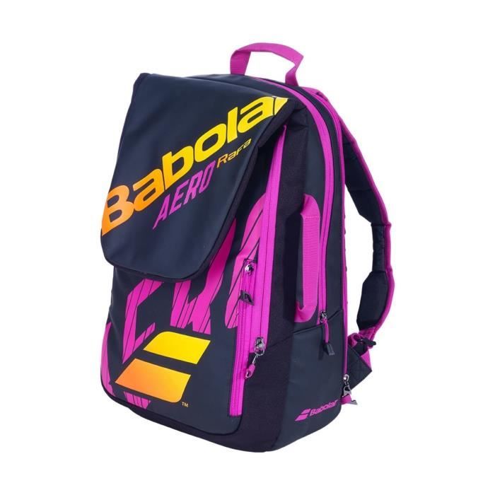 sac à dos babolat backpack pure aero rafa noir / orange / violet ah 2021