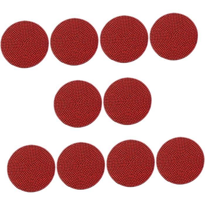 Binjor 8 Dessous Verre Liège Set Antidérapant Résistant À L Usure