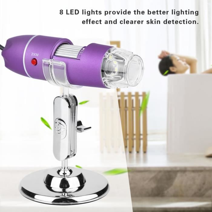Microscopio a LED 50X-500X Lente D'Ingrandimento USB da 0,3 MP Microscopio Digitale per XP Os10.5 O Versioni Successive