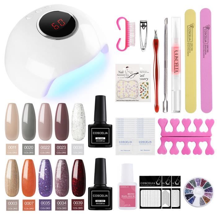 lampe a led vernis semi permanent