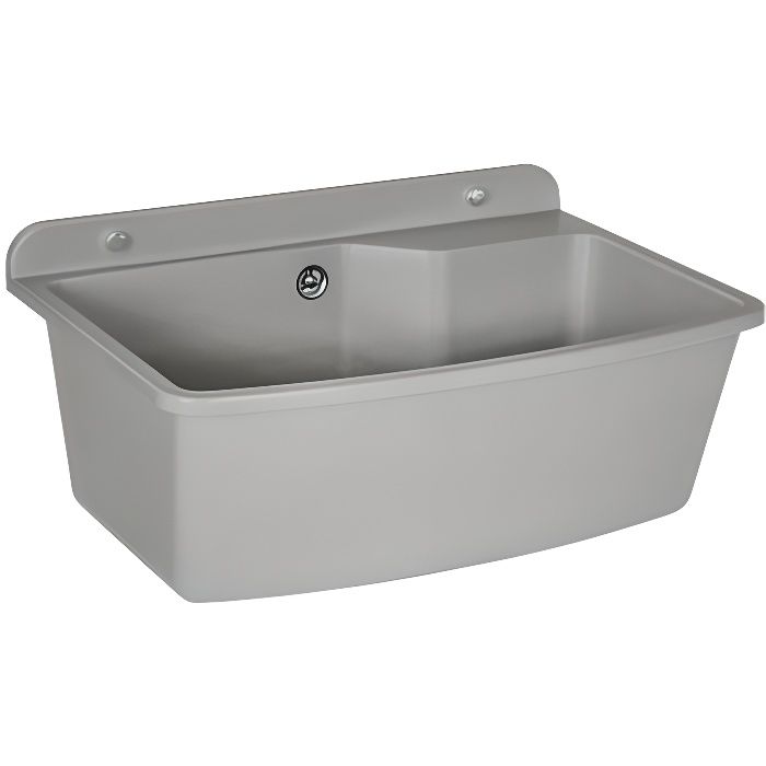 Poste d'eau multifonction LAVABO BASSIN GRAND 610X440 - GRIS