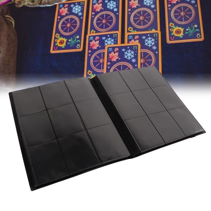 Album De Rangement 360 Pochettes Avec Fermeture éclair Pour Pièces Et Billets - Noir, Résistant, 28,5x24 Cm