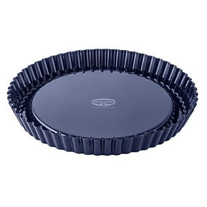 Moule à Tarte En Céramique Weber 30cm - Noir, Résistant Chaleur, Compatible Barbecue Et Lave-Vaisselle