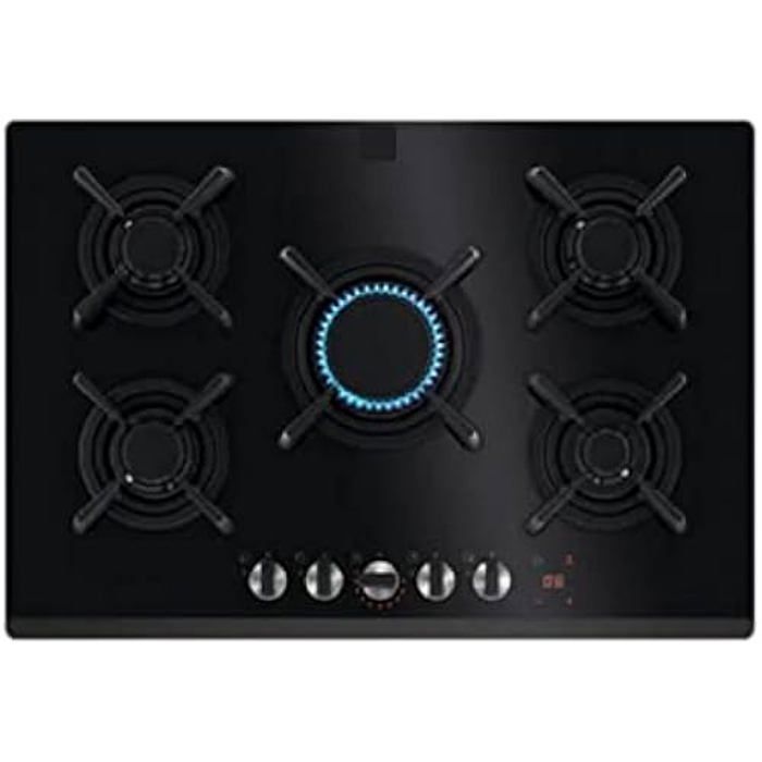 Electrolux Plaque de cuisson Gaz Série 800 Flamelight 75 cm KGG753753K - vue 2