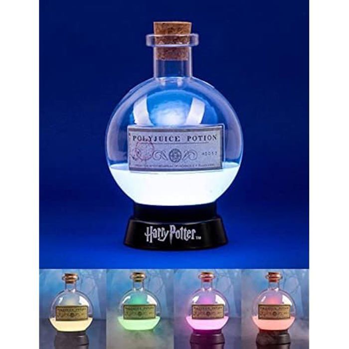Lampe - FIZZ CREATIONS - Polyjuice Potion - Couleur changeante - LED intégrée - 13 cm