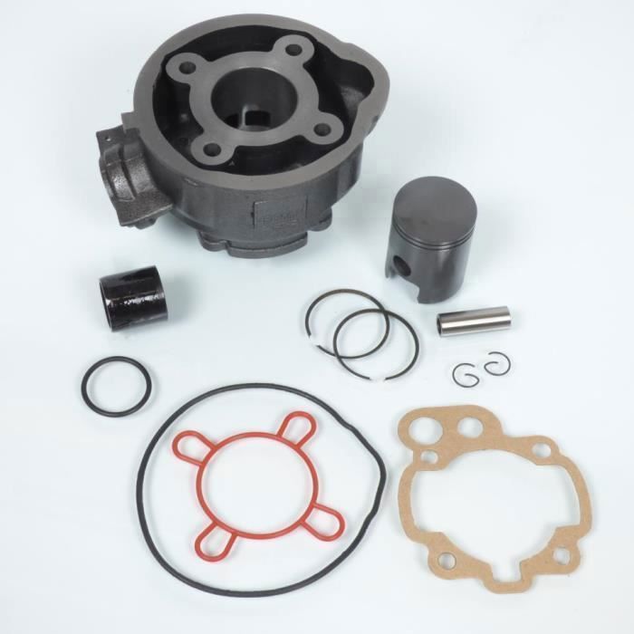 Kit Cylindre Piston + Joints Pour Peugeot XP6/XR6 50 – Compatible Minarelli AM6 – Neuf En Boîte