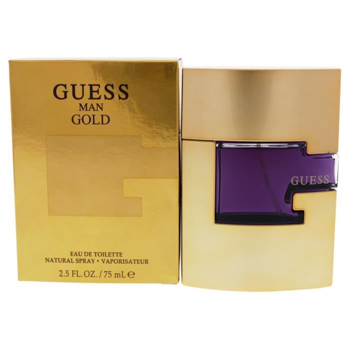 Guess Gold par Guess for Men - 2.5 oz EDT Spray