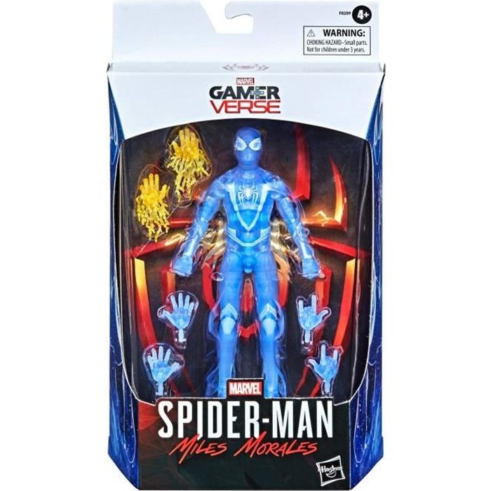 Marvel Legends Series – Action Figure Miles Morales Gameverse 15 Cm, Ispirata A Spider-Man 2, Con 7 Accessori, Hasbro, Regalo Per Bambini 4+ Anni