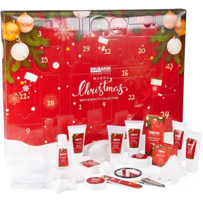 BRUBAKER Cosmetics Calendrier Beauté de l'Avent 2020 - 24 x Produits de