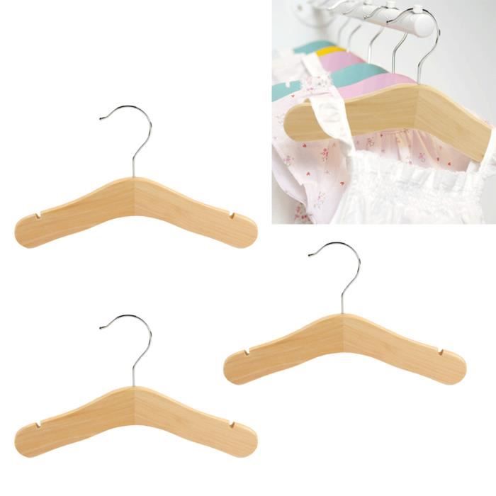 Cintre en bois ours pour chambre d'enfant, cintres durables pour bébé, mini  princesse, décoration de la maison, Ha G5e0, 1 pièce - AliExpress