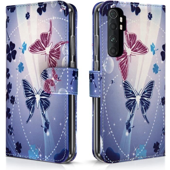 Étui de Protection Xiaomi MI Note 10 Lite Simili cuir Rabat Semi rigide