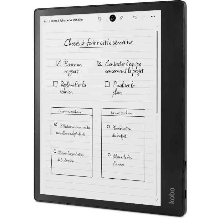 Liseuse eBook - KOBO - Elipsa 2E - Noir