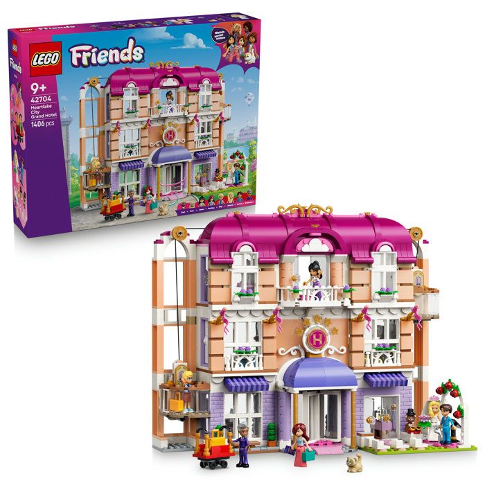 LEGO® Friends 42704 Le grand hôtel de Heartlake City - vue 3