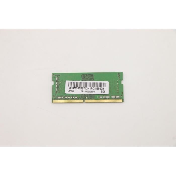 Mise à niveau de la mémoire LENOVO SODIMM DDR4 8GB 3200