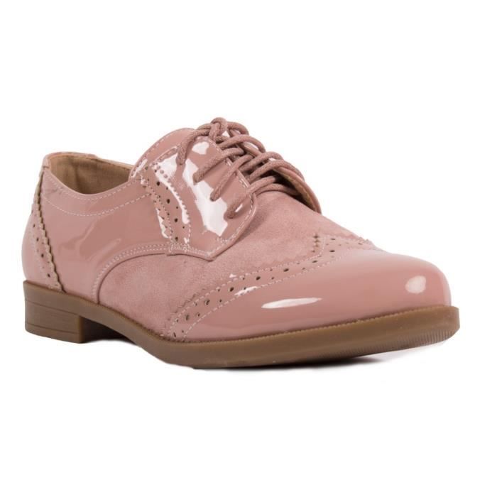 derbies rose vernis