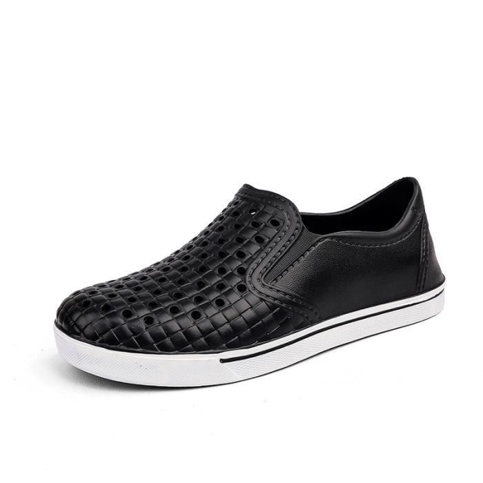 slip on homme cuir