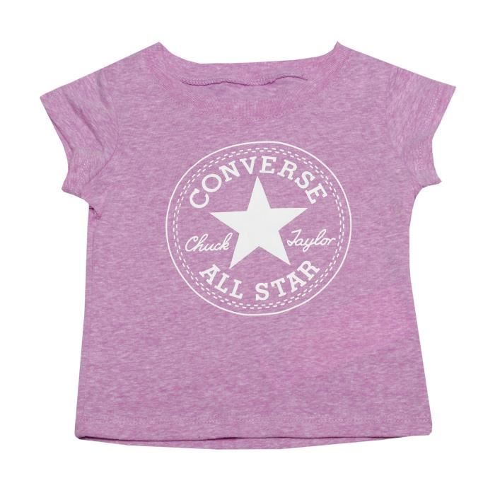 t shirt converse violet