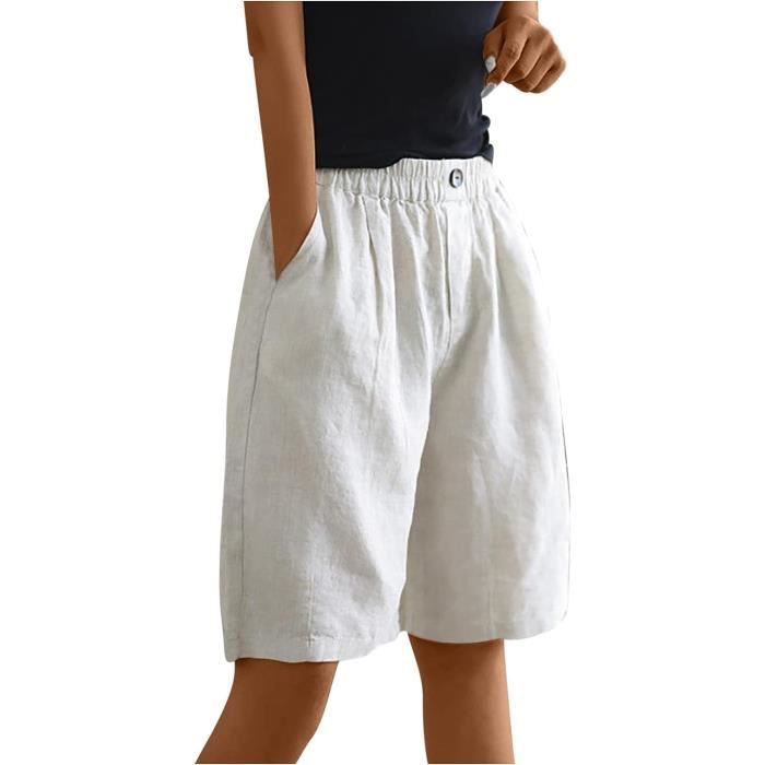 Short au sales genou femme