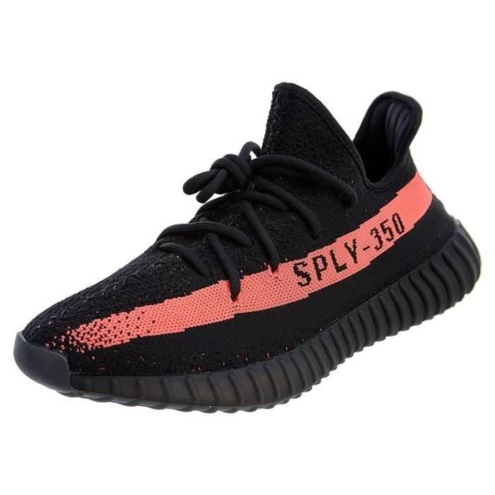 yeezy sply 350 v2 noir rouge purchase 