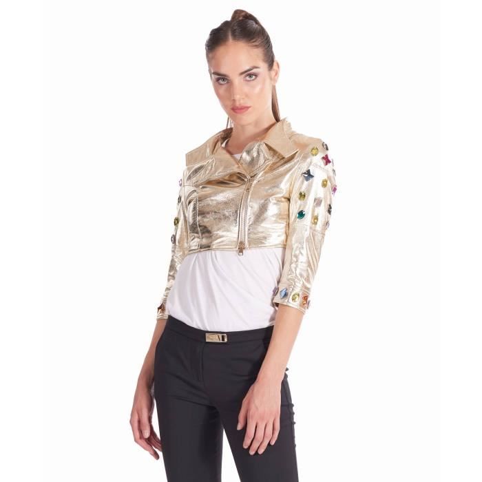 Veste Boléro à Paillettes Pour Femme - Manches 3/4 - Pour Soirée, Mariage, Fête - Plusieurs Couleurs