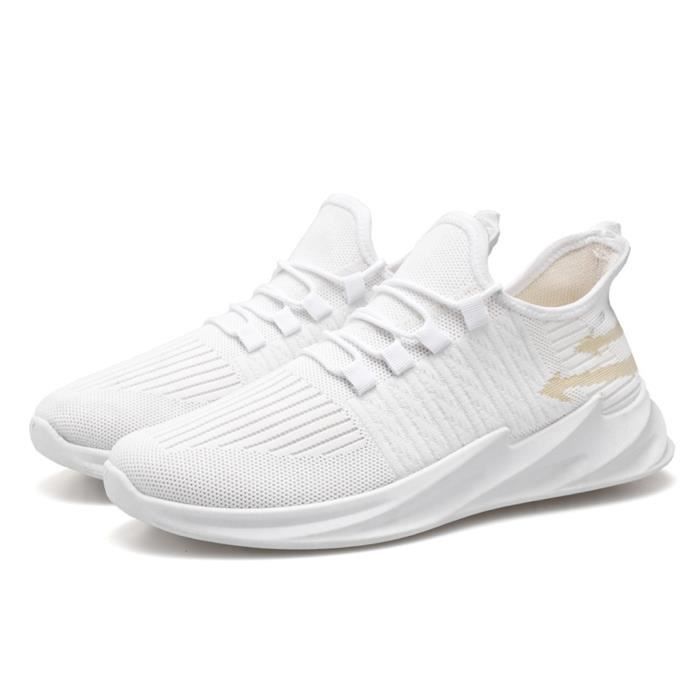 Chaussures Décontractées Hommes Baskets Respirantes Légères Slip-On Sport Outdoor - Sneakers Confortables