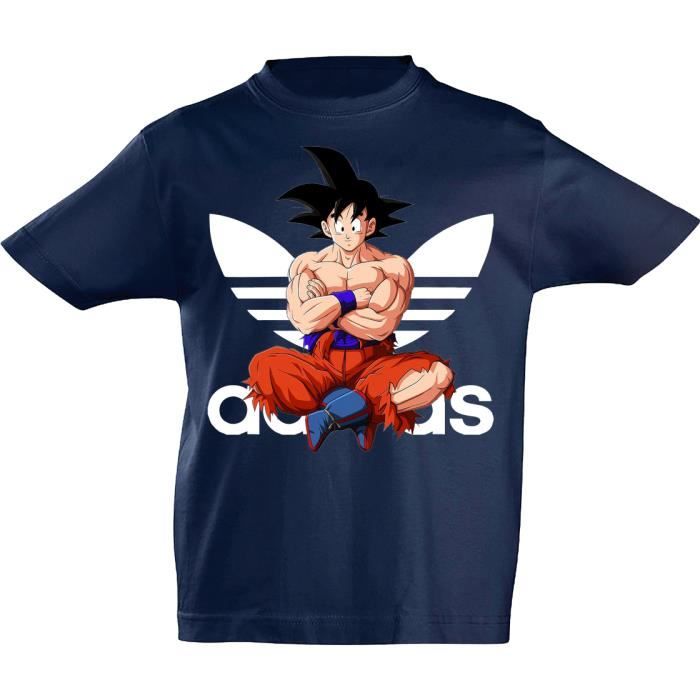 T-SHIRT ENFANT PERSONNALISÉ DRAGON BALL Z, COULEUR BLEU