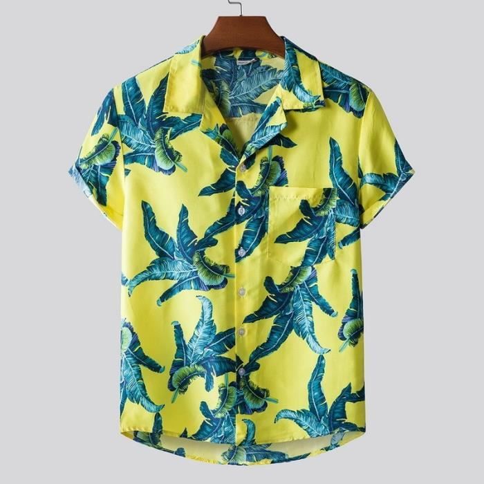 Chemise à imprimé floral pour homme - Style rétro - Carnaval - Hippie - Années 70 - Costumes disco - Manches longues - Imprimée - Manches longues d'affaires - Été - Imprimée - Chemise décontractée Chemise à imprimé floral pour homme - Style rétro - Carnaval - Hippie - Années 70 - Costumes disco - Manches longues - Imprimée - Manches longues d'affaires - Été - Imprimée - Chemise décontractée