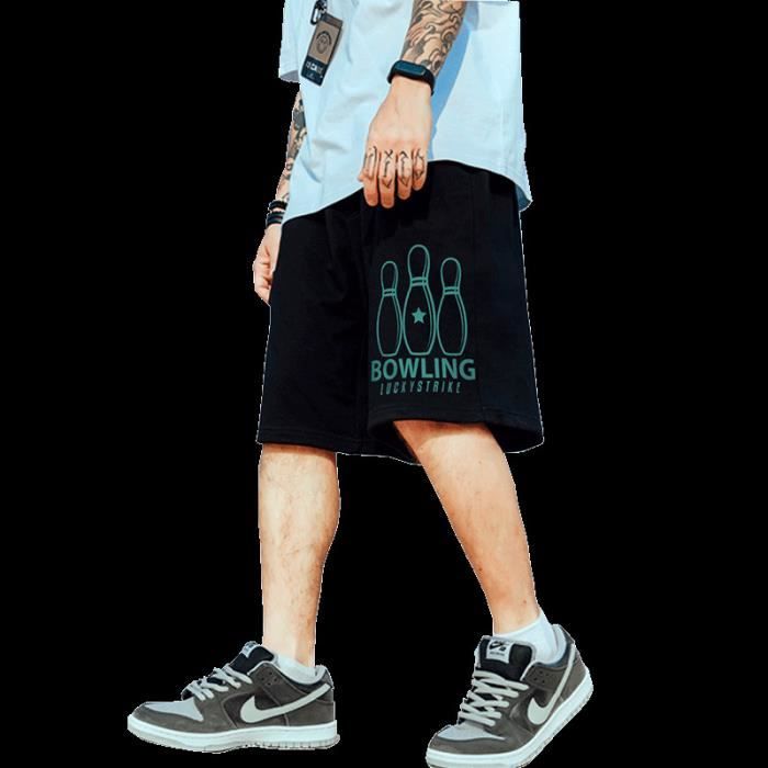 Short D'été En Lin Lycurgius - Taille élastique Avec Cordon - Style Y2K Ample Et Confortable