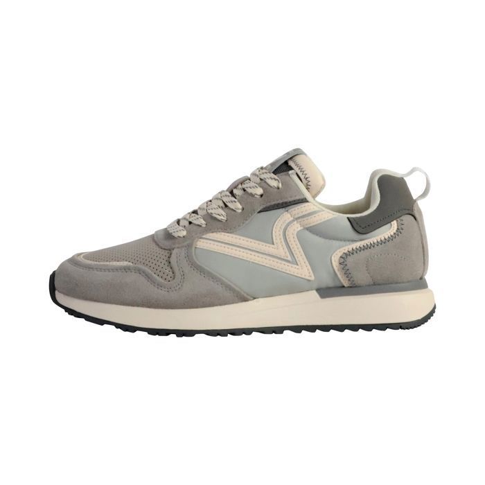 Basket Cuir Victoria - Gris Basket Cuir Victoria - Gris