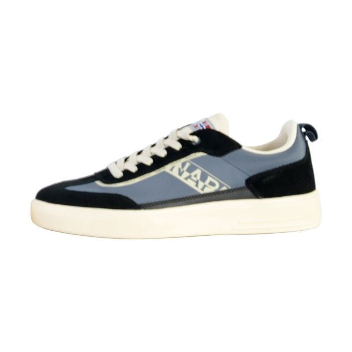 Napapijri Basket Basse Cuir Napapijri Bark - Noir