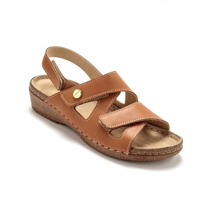sandales pieds sensibles larges