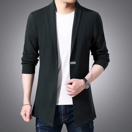 Gilet long online pour homme