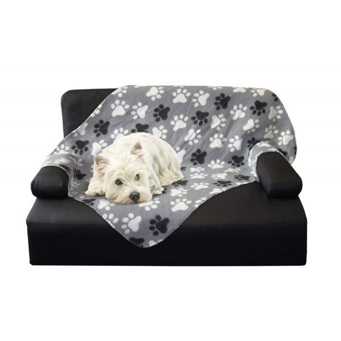 Comparer les prix de Nobby Classic Pippa Couverture pour Chien Gris Taille M 70 x 100 cm - 60870