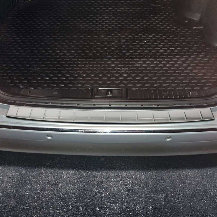 Protection Seuil De Coffre Pare-chocs Arrière Pour Mercedes W211 2003-2008 - Acier Inoxydable - 8