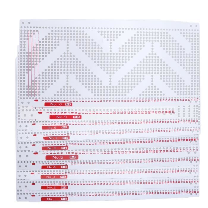 Carte Vierge Perforée, Accessoires De Machine À Tricoter Pour Cartes