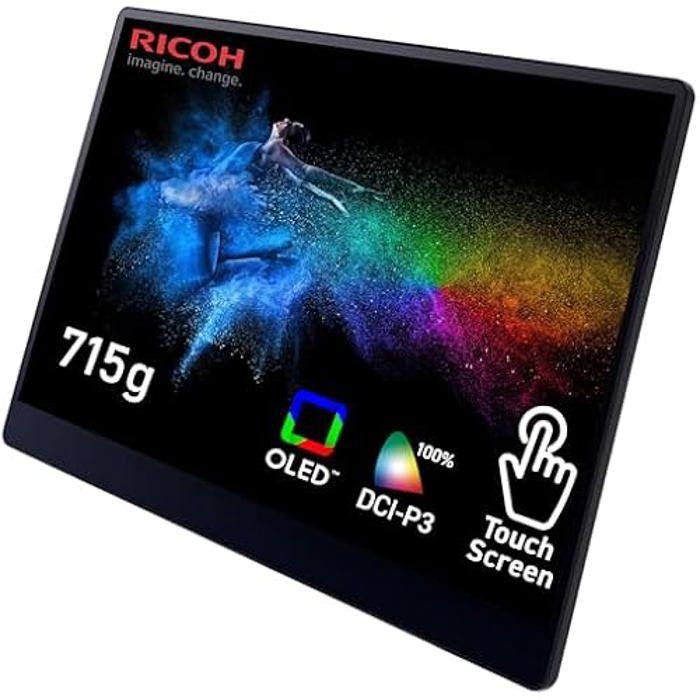 fujitsu moniteur portatif ricoh 150bw 15.6 full hd oled - vue 2