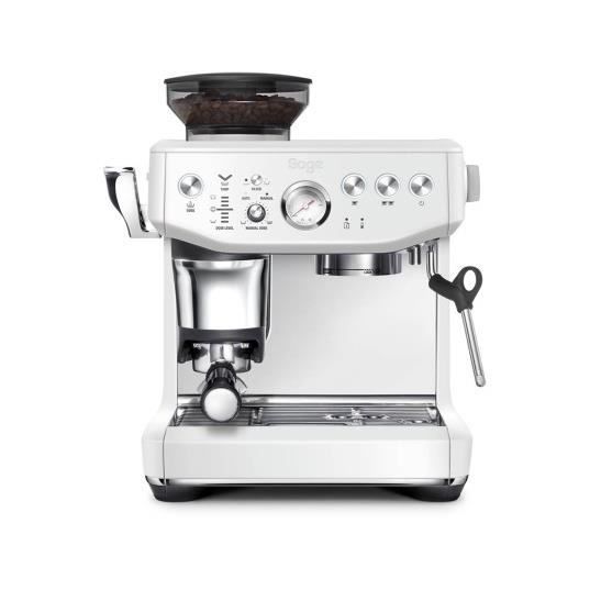 Machine à café - SAGE - Barista Express Impress - 15 bars - 1850 Watts - Blanc