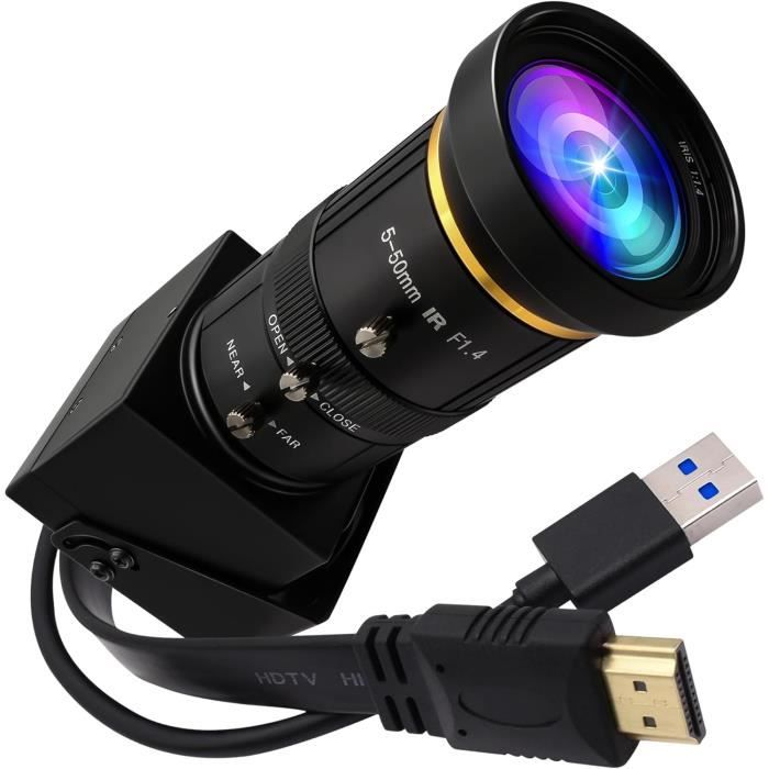 5 X Webcam Optique H.264 Usb Caméra Fhd 1080P Mini Ordinateur 2,8-12 Mm 5 X Webcam Optique H.264 Usb Caméra Fhd 1080P Mini Ordinateur 2,8-12 Mm