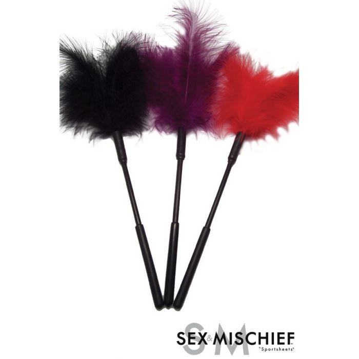 Plumeau coloré 18cm Sex and Misc… - Achat / Vente Plumeau coloré