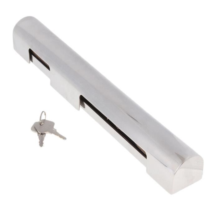 Serrure De Casier Bateau En Acier Inoxydable Anti-hochet - Fixation Marine 75 Mm, Neuf, EAN 7318723710155