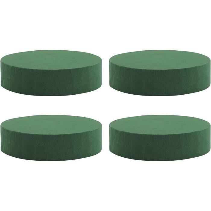 WUHNGD Lot de 4 blocs ronds en mousse de polystyrène pour arrangements