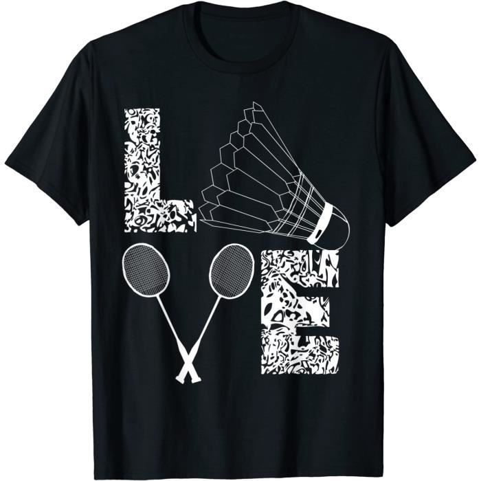 Conception De T-shirt De Badminton, Typographie De Badminton Conception De T-shirt De Badminton, Typographie De Badminton