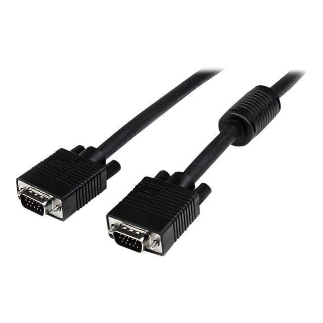 STARTECH Câble VGA coaxial de 2 m pour écran haute résolution - Cordon HD15 vers HD15 - M/M - Noir