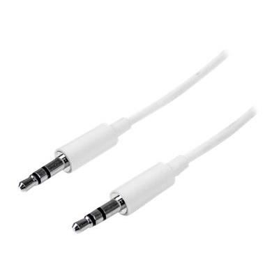 STARTECH Câble Audio Stéréo Mini-Jack 3.5mm Slim - Mâle / Mâle - 1 m