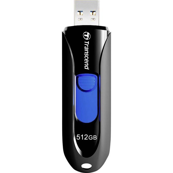 Transcend JetFlash® 790 Clé USB 512 GB noir bleu TS512GJF790K USB 3.1