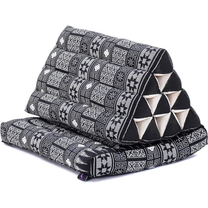 Tapis de sol - matelas avec coussin en kapok, lit thaïlandais fait main