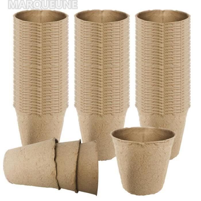 Lot De Pots De Culture Rectangulaires Pour La Culture De Plantes (9 X