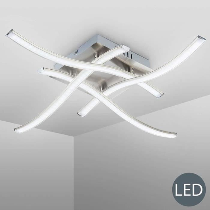 Plafonnier led au design minimaliste moderne, luminaire décoratif d'intérieur, idéal pour un salon, un restaurant ou une cuisine suspension luminaire / Éclairage d'intérieur