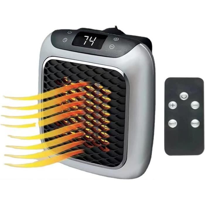 Chauffage D Appoint lectrique Brancher 800 W Avec T l commande chauffage-d-appoint-lectrique-brancher-800-w-avec-t-l-commande