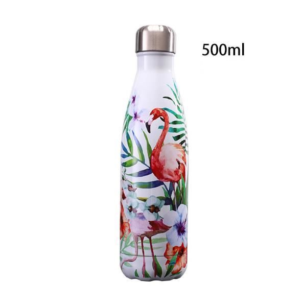 Gourde Isotherme Eppikan EppiSporty - Acier Inox 530 Ml, Bleu Foncé - Double Paroi, Couvercle Sport Gourde Eppikan 530 Ml